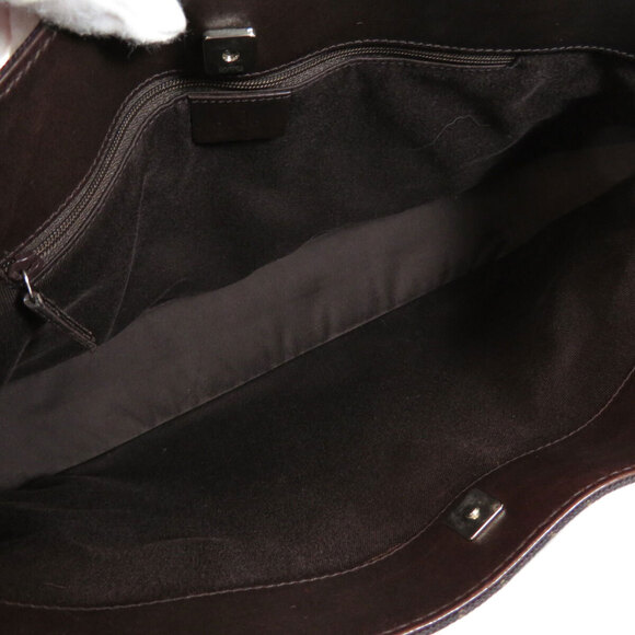 Gucci GG Tote Bag Canvas Leather - Picture 5 of 10